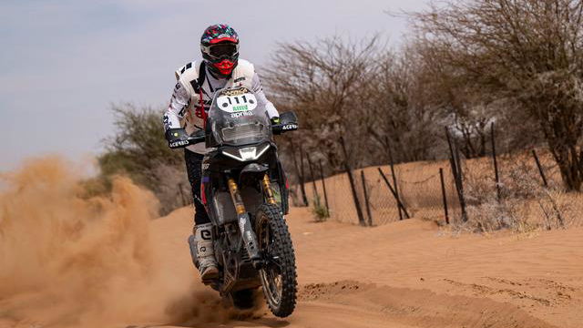 Jacopo Cerutti, 2024 Africa Eco Race. 